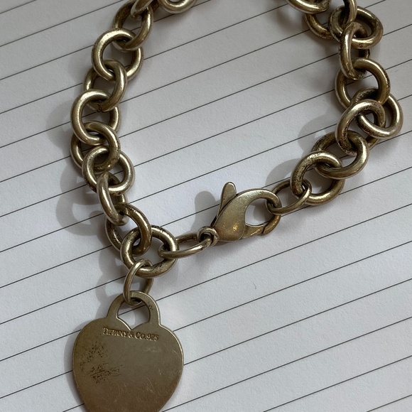Tiffany & Co Heart Charm Bracelet - Picture 3 of 7